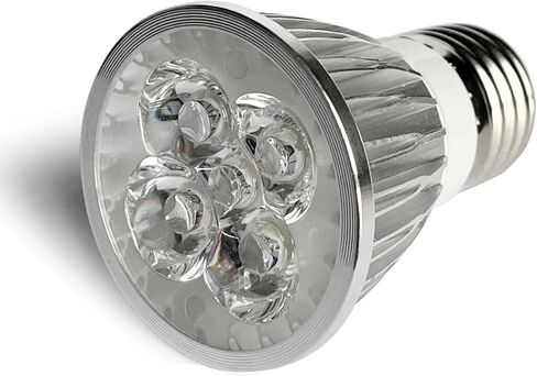 E26 E27 مصباح كشاف بالأشعة تحت الحمراء (5X 3Watt LED)، مصباح الأشعة تحت الحمراء 940 نانومتر، لتعزيز الرؤية الليلية لكاميرات الأمن بالأشعة تحت الحمراء، لصور المراقبة الواضحة لكاميرات المراقبة في الليل (940 نانومتر) in Kuwait