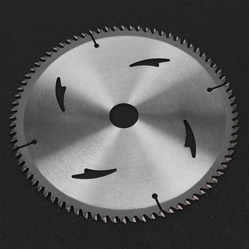8 Inch Circular Saw Blade 80 Teeth Carbide Tipped - for Cutting Wood, Chipboard, and Plywood with Smooth Finish, Woodworking Saw Blade for Precision Cuts in DIY and Professional Use in Saudi Arabia