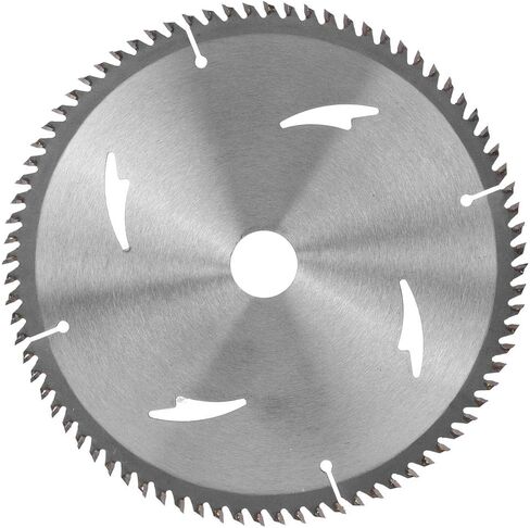 8 Inch Circular Saw Blade 80 Teeth Carbide Tipped - for Cutting Wood, Chipboard, and Plywood with Smooth Finish, Woodworking Saw Blade for Precision Cuts in DIY and Professional Use in Saudi Arabia