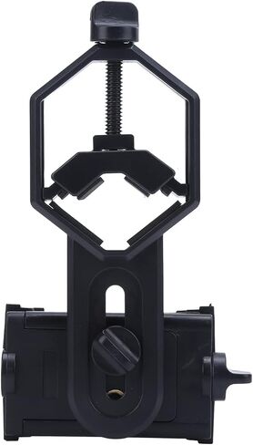 Cellphone Telescope Adapter Mount, Lightweight and Portable, Easy Operation, Compatible with Telescopes, Binoculars, Monoculars, with Bracket Connection Hole for Tripod Use in Saudi Arabia