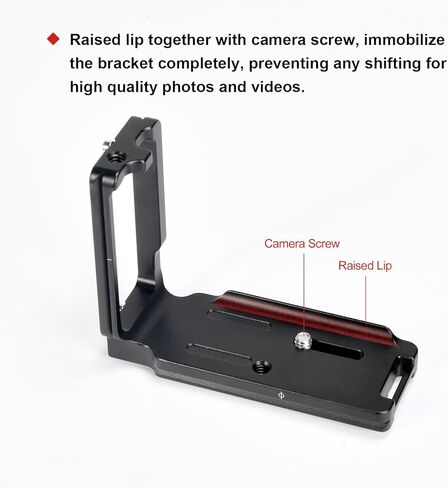 L Bracket for a1 ILCE-1/α1 a7S3 a7r5 α7R V A7R4 a7riv a7r4 a7rm4 A9ii Arca Swiss Quick Release L Plate Accessories, 2534 in Saudi Arabia