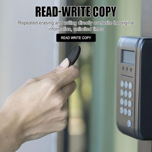 125 كيلو هرتز RFID Key Fob، 50 قطعة قابلة لإعادة الكتابة T5577 مفتاح Fob Proximity Access Tag Duplicator Keyfobs Keyfobs ID Card Token Tag Entry Access System Control System لكاتب RFID (متعدد الألوان) in Saudi Arabia