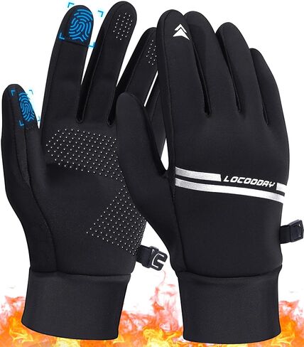 Winter Gloves for Men Women - Windproof,Anti-Slip,Warm,Soft,Touch Screen,Splash Proof Gloves for Driving,Running in Saudi Arabia