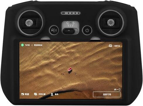 Silicone Case for DJI Mavic 3 PRO/Mavic3 Classic/Mini 3 PRO/Mini 3 Drone for DJI RC Remote Controller Anti-Collision Cover Sleeve Drones Accessories 9753 (Black) in Saudi Arabia