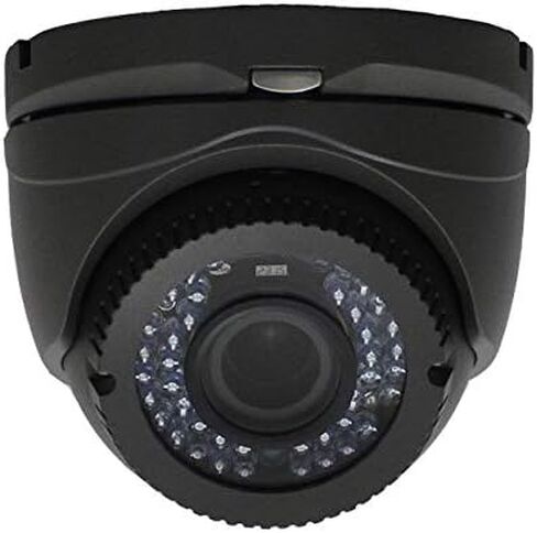 كاميرا CCTV GAWKER HD-TVI 1080P Turret Dome، مقاومة للطقس IP66، عدسة متغيرة البؤرة 2.8-12 مم، IR Smart 100FT، حافظة معدنية، DC12V IP66. in Kuwait