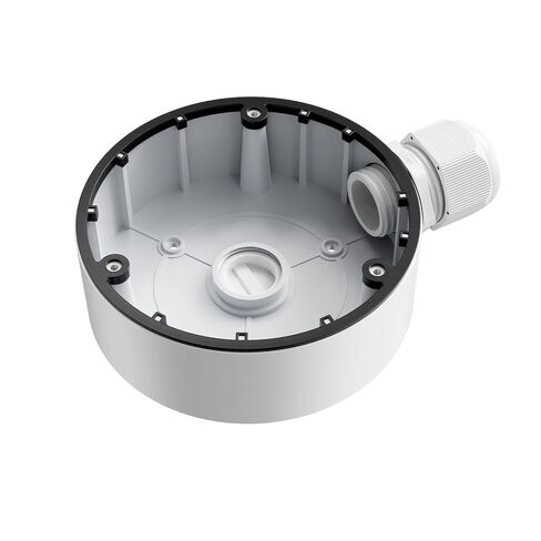 Anpviz Junction Box Bracket Black JB1280ZJ-DM8-B، تصميم معدني كامل، حامل جداري على السقف، متوافق مع كاميرات IP PoE: IPC-D3053/3083/3012/3653/3683/3582/3583 (أسود) in Kuwait