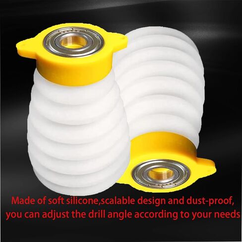 Electric Drill Dust Cover Collector - NeilBee Drilling Holes Dust Catcher Bowl, Silicone Electric Hammer Dustproof Cover, Home Improvement Tools Dustproof Accessories for Cordless Drill in Saudi Arabia