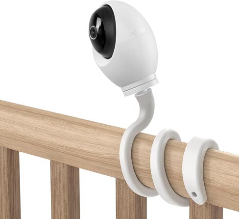 HOLACA Clip Mount for Tapo 4K Pan/Tilt Indoor Security Camera,Tapo Dog Camera w/Motion Detect Clamp Stand Bracket for Crib Nursery Pillars in Saudi Arabia