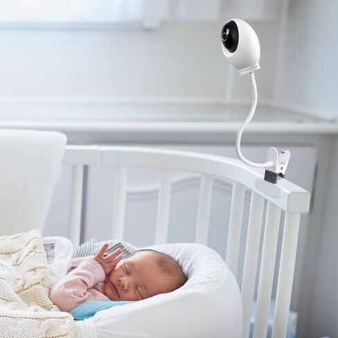 HOLACA Clip Mount for Tapo 4K Pan/Tilt Indoor Security Camera,Tapo Dog Camera w/Motion Detect Clamp Stand Bracket for Crib Nursery Pillars in Saudi Arabia