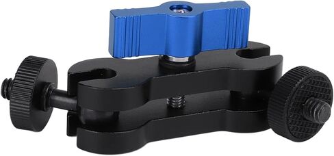 Optimized Universal Double Ball Head Mount Adapter Arm with 1/4-inch Screw and Expanded Connection Bracket. Enhanced with Double Ball Head Bracket for Enhanced Stability and versat (Red) in Saudi Arabia