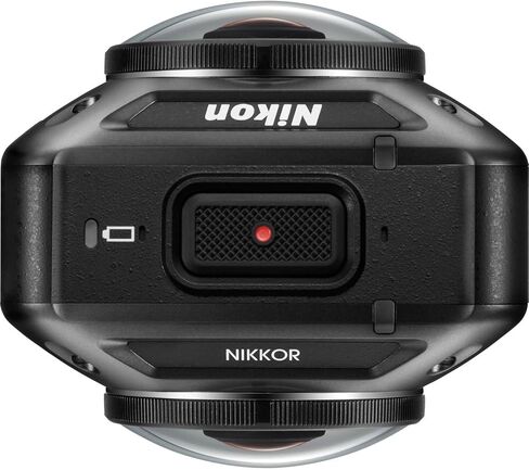 Nikon KeyMission 360 4K Action Camera Bundle with Dual-Lens 360 Recording, Electronic Vibration Reduction Design for Sports and Adventure Video + 64GB Card + 50-in-1 Accessory Kit + More (66 Pc. Kit) in Saudi Arabia