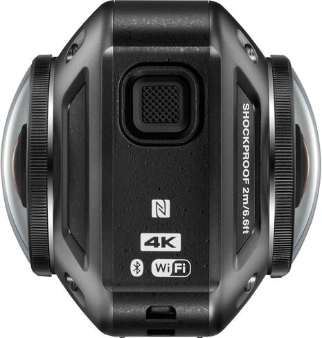 Nikon KeyMission 360 4K Action Camera Bundle with Dual-Lens 360 Recording, Electronic Vibration Reduction Design for Sports and Adventure Video + 64GB Card + 50-in-1 Accessory Kit + More (66 Pc. Kit) in Saudi Arabia