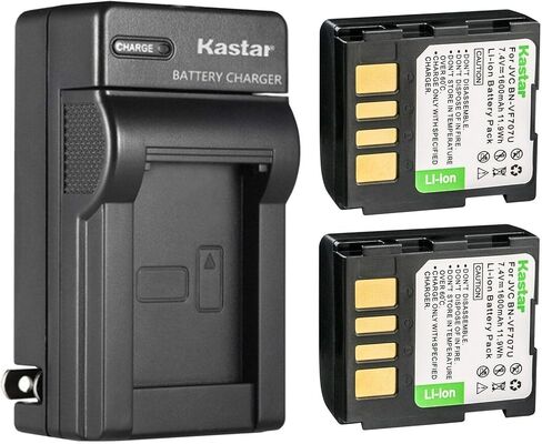 Kastar BN-VF707U AC استبدال شاحن بطارية الجدار لـ JVC GZ-MG27AH GZ-MG27E GZ-MG27EK GZ-MG27EX GZ-MG27EZ GZ-MG27U GZ-MG27US GZ-MG30 GZ-MG30AA GZ-MG30AC GZ-MG30E GZ-MG30EK GZ-MG30EX in Kuwait