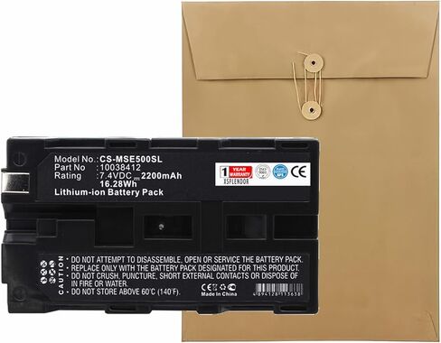 بطارية بديلة للكاميرا الحرارية لـ MSA Evolution 5200، Evolution 5000 PN 10038412 2200 مللي أمبير في الساعة in Kuwait