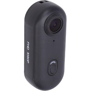 Qiilu 4K Action Camera, Magnetic Lanyard Spring Clamp Easy Mounting, 4K Photos 1080p Video Portable Vlog POV Recording, 360 Degree Rotating Spring Clamp in Saudi Arabia