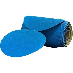Stikit 3M Blue Abrasive Disc Roll, 36214, 6 in, 800 Grade, 100 Discs per roll in Saudi Arabia