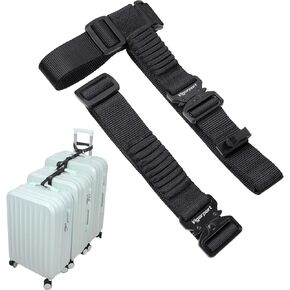 Vigorport Luggage Straps, Metal Luggage Connector Straps for Suitcases, Stretchable Add a Bag Adjustable Accessories Travel Belts in Saudi Arabia