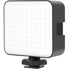 ضوء كاميرا LED محمول ثنائي اللون، سطوع قابل للتعديل للتصوير الفوتوغرافي والتصوير في الهواء الطلق 5 وات ABS ضوء ملء صغير 1 × كاميرا LED in Saudi Arabia