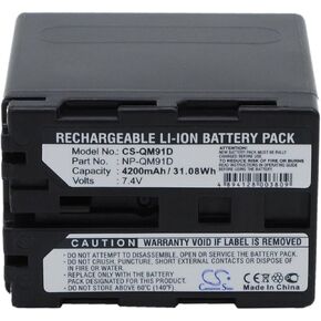 VI VINTRONS 4200mAh Battery for Sony CCD-TRV108, CCD-TRV108E, CCD-TRV116, CCD-TRV118, in Saudi Arabia