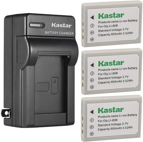 استبدال شاحن بطارية حائط تيار متردد من Kastar لـ Sealife Reefmaster DC 500، Sealife S5 (02491)، SVP XTHINN 706، XTHINN706، XTHINN 8061، XTHINN8061، Technika SH-7065، SH7065، Nytech DS-7210 in Kuwait