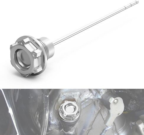 أداة Dipstick زيت الزرقاء المتوافقة مع Suzuki DRZ400 DRZ400E DRZ400S DRZ400SM 2000 2001 2002-2018 2019 2020 2021 2022 See Pitment in Saudi Arabia