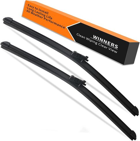 شفرات ممسحة الزجاج الأمامي لسيارة Hyundai Venue 2020 2021 2022 2023، مساحات الزجاج الأمامي عالية الجودة OEM مقاس 24 بوصة و18 بوصة وشفرة ممسحة خلفية مقاس 11 بوصة، حزمة ممسحات بديلة مكونة من 3 قطع in Kuwait