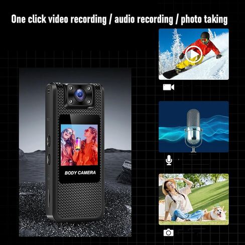 Action Camera, 4K HD Portable 1.3in Screen 180 Degree Rotatable Camera with WiFi Transmit, for Cycling Sport Travel Vlogs in Saudi Arabia