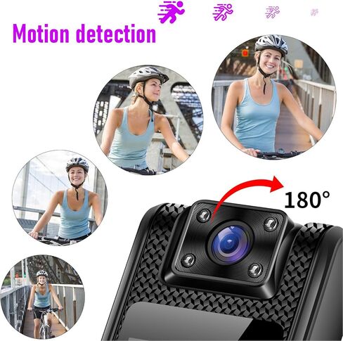 Action Camera, 4K HD Portable 1.3in Screen 180 Degree Rotatable Camera with WiFi Transmit, for Cycling Sport Travel Vlogs in Saudi Arabia