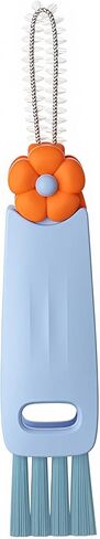 1PC 3-in-1 Cup Lid Cleaning Brush – Blue Portable Cup Cleaner for Home Kitchen Tools in Saudi Arabia