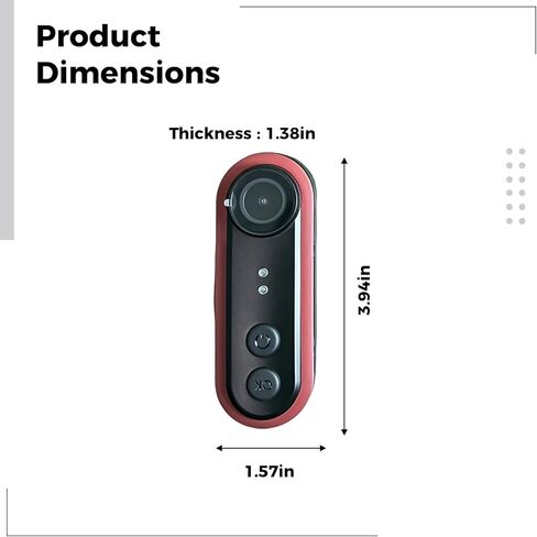 Camera Rear Light 1080P, 6-Hour Battery, App, 32Gb in Kuwait