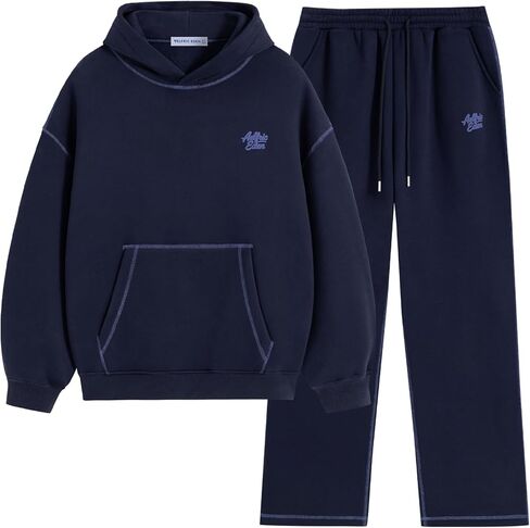Aelfric Eden Womens Sweatsuits 2 Piece Set Oversized Fleece Hoodie and Sweatpants Track Suits Sweat Matching Lounge Pants in Saudi Arabia