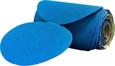Stikit 3M Blue Abrasive Disc Roll, 36214, 6 in, 800 Grade, 100 Discs per roll in Saudi Arabia