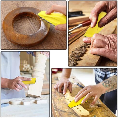 70PCS Micro Detail Sandpaper Sanding Kit Cleaning Hand Tray Sanding Discs 3.5x1 inch for Small Projects Wet Dry Hook Loop Aluminium Oxide 80 to 600 Grit Sandpaper Wood Crafts Metal Finishes in Saudi Arabia