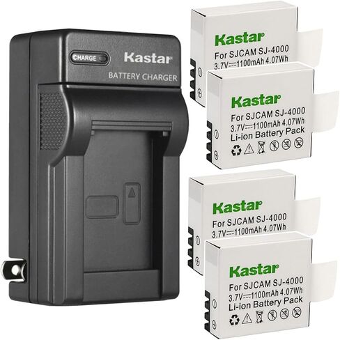 استبدال شاحن البطارية الجداري Kastar AC لـ EK5000 EK7000 EK7000 pro Brave 4 Brave 4 pro Brave 6 Brave 6 Plus V50X، BrosFutureBF001، COOAU Canany Chinaface Ccbetter in Kuwait