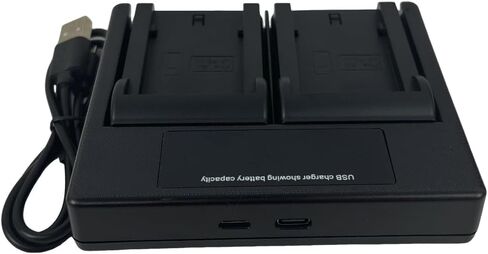 شاحن بطارية مزدوج LED USB لـ NB-11L NB-11LH، متوافق مع ELPH 110 HS، 130 HS، 340 HS، 350 HS، A2300، SX400 is، A2400 is، A2500، A3500 is، A4000 is، IXS 240 HS، IXUS 285 HS in Kuwait