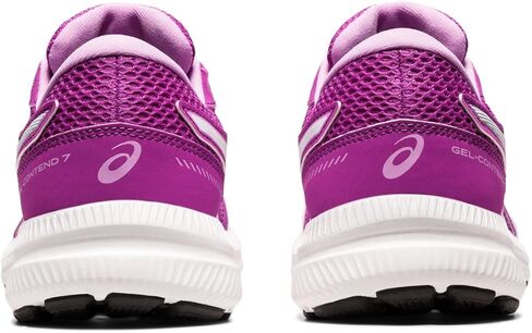 حذاء الجري Gel-Contend 7 للسيدات من ASICS، مقاس 9.5، أوركيد/أبيض in Kuwait