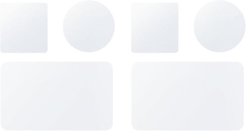 Clear BubbleFree Protective Film HassleFree Application For ACTION 6 Cameras Video Devices in Saudi Arabia
