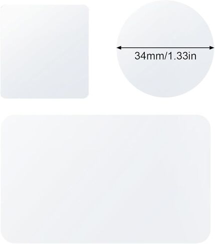 Clear BubbleFree Protective Film HassleFree Application For ACTION 6 Cameras Video Devices in Saudi Arabia