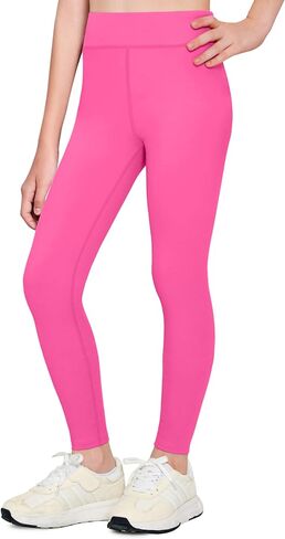 Zaclotre Girls Athletic Leggings Kids High Waisted Activewear Dance Workout Running Yoga Pants in Saudi Arabia