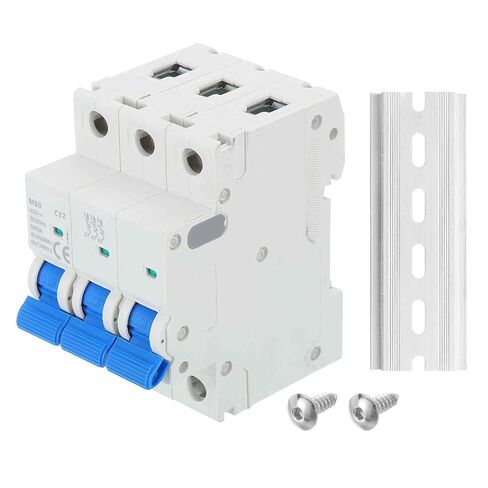 Meccanixity 1 PCS AC قاطع الدائرة المصغرة 3P 30A in Kuwait