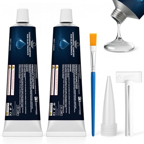 200ml Conformal Coating for Electronics, Silicone Conformal Coating Insulating Sealant, Waterproof, Dust& Moisture Resistant, for Reliable Electronic Components Protection in Saudi Arabia