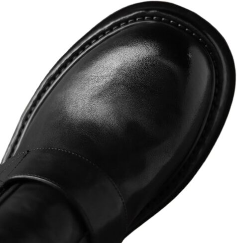 TinaCus Women's Platform Chic Ankle Boots Genuine Leather Handmade Round Toe Zip up Booties in Saudi Arabia