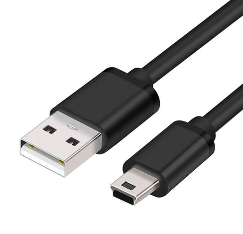 كابل USB صغير MaxLLTo بطول 6 أقدام، يدعم نقل البيانات والشحن السريع لـ Olympus Camedia C-4000 C-4100 C-5000 C-5050 Z/Zoom - أسود in Saudi Arabia