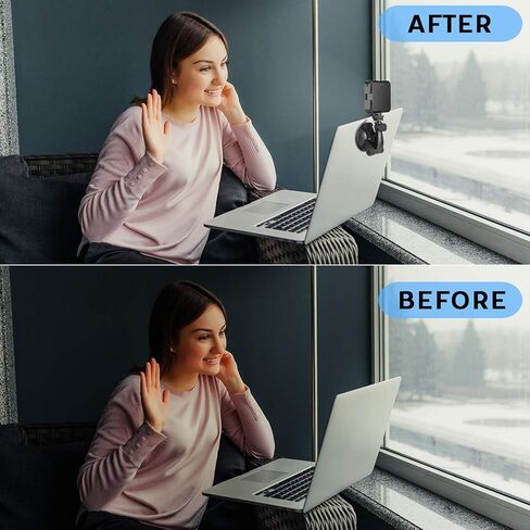 Tyenaza W64 Video Conference Fill Light Remote Working Portable LED Light for Live Streaming LED Video Light Panel in Saudi Arabia