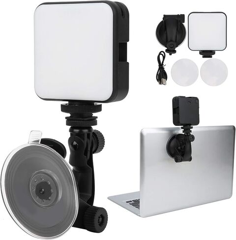 Tyenaza W64 Video Conference Fill Light Remote Working Portable LED Light for Live Streaming LED Video Light Panel in Saudi Arabia