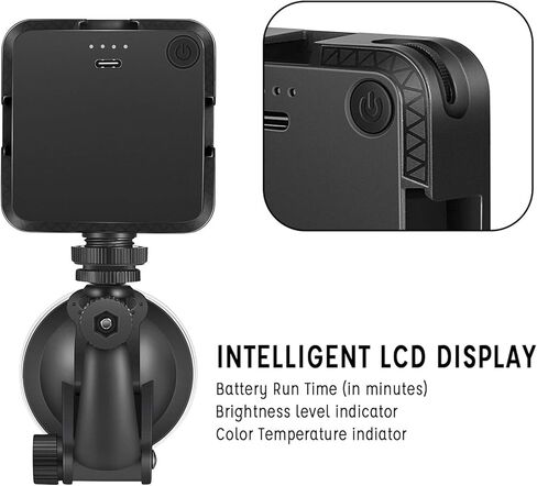 Tyenaza W64 Video Conference Fill Light Remote Working Portable LED Light for Live Streaming LED Video Light Panel in Saudi Arabia