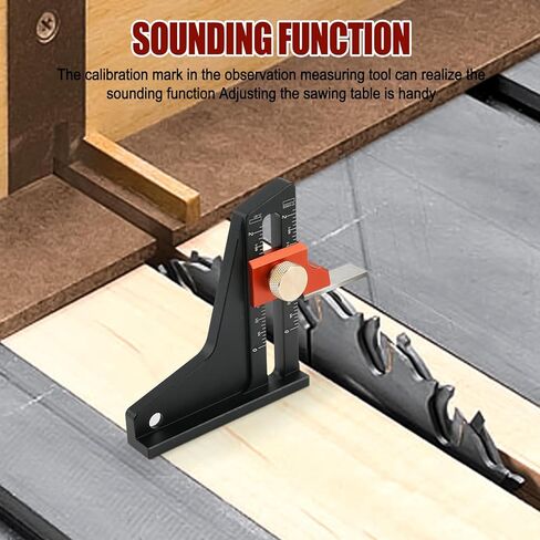 مقياس ارتفاع منشار الطاولة، مقياس ارتفاع النجارة بالبوصة، مقياس عمق جهاز توجيه النجارة، ملحقات منشار الطاولة لأعمال الخشب، سبائك الألومنيوم in Kuwait