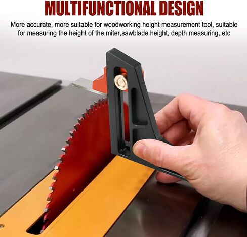 مقياس ارتفاع منشار الطاولة، مقياس ارتفاع النجارة بالبوصة، مقياس عمق جهاز توجيه النجارة، ملحقات منشار الطاولة لأعمال الخشب، سبائك الألومنيوم in Kuwait