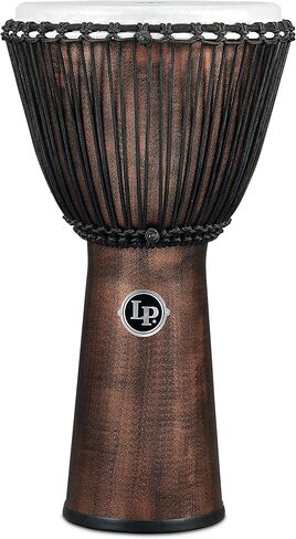 Latin Percussion LP724B Rope Djembe 11" Synthetic Shell, Synthetic Head, Blue in Saudi Arabia