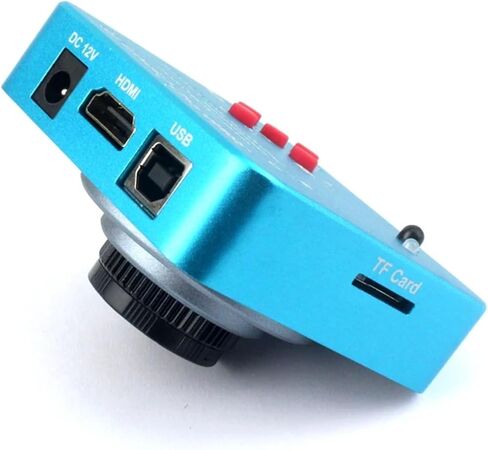 كاميرا مجهر فيديو 38 ميجابكسل 2K HDMI UBS صناعة 130X/180X/300X عدسة C-Mount 56 ضوء LED in Kuwait